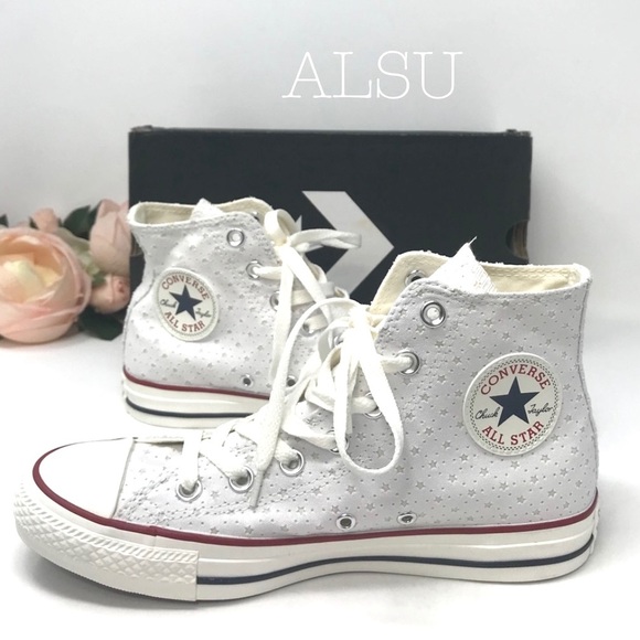 Converse Ctas High Top Garnet White Star W AUTHENT - Picture 2 of 8